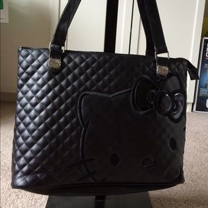 Brand new hello kitty quilted tote